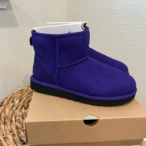 UGG Classic Mini II in Vibrant Purple - Picture 10 of 15